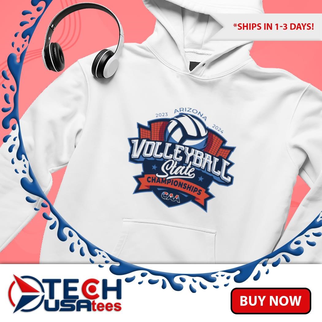 2023-2024 CAA Arizona State Volleyball Championships logo shirt hoodie