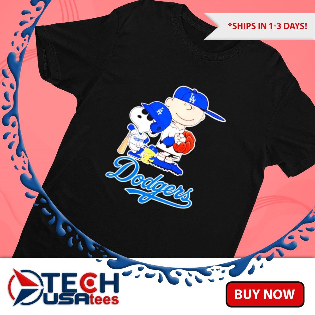 Snoopy LOS ANGELES Tシャツ Snoopy LA Dodgers S/S T-Shirts - White | RULEZ