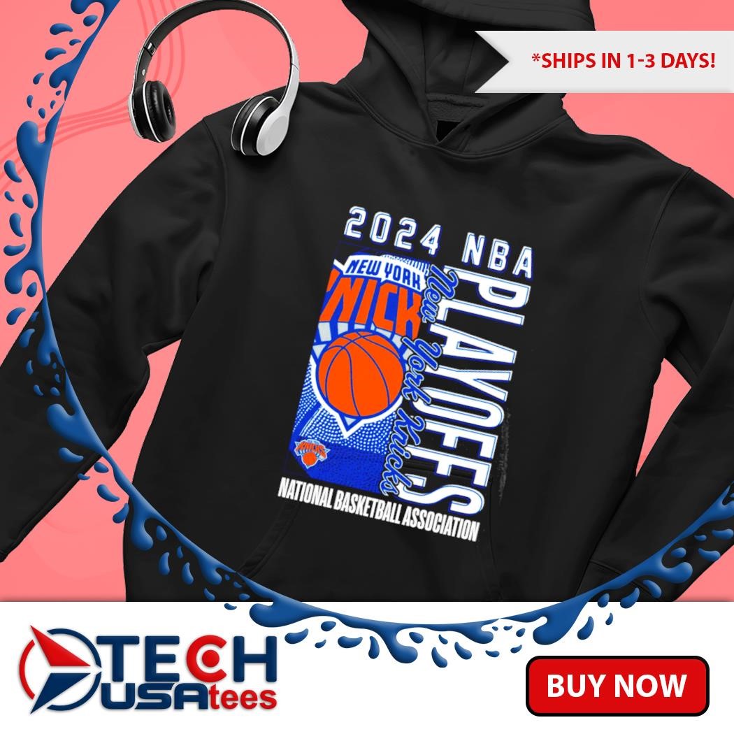 2024 NBA Playoff National Basketball Association New York Knicks logo hoodie