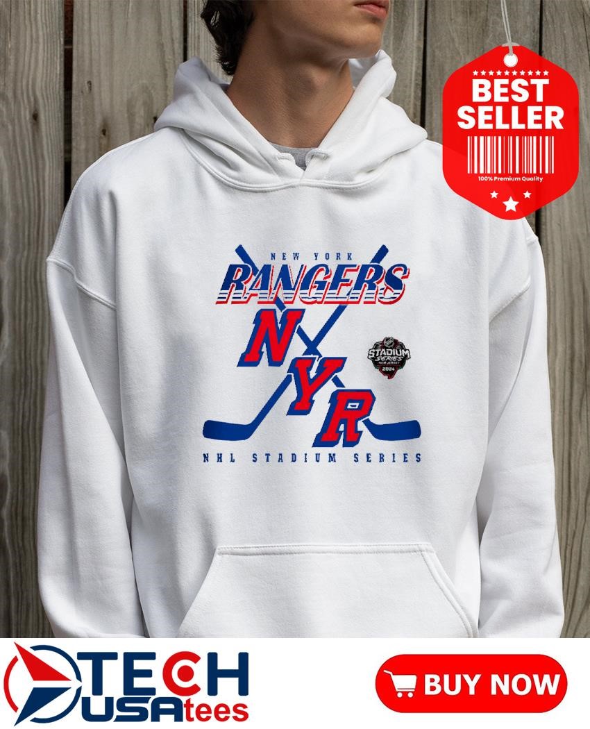 2024 NHL Stadium Series New York Rangers logo hoodie