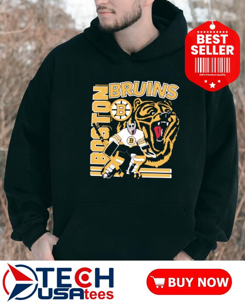 Boston Bruins Hockey player mascot hoddie