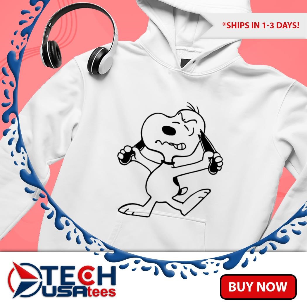 The Peanuts Snoopy angry hoodie
