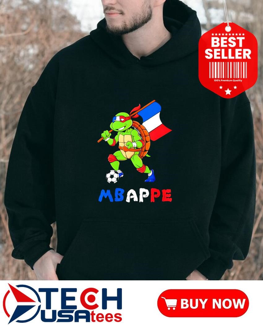 Kylian Mbappe Ninja Turtle Euro 2024 France Soccer shirt, hoodie, sweater, long sleeve and tank top