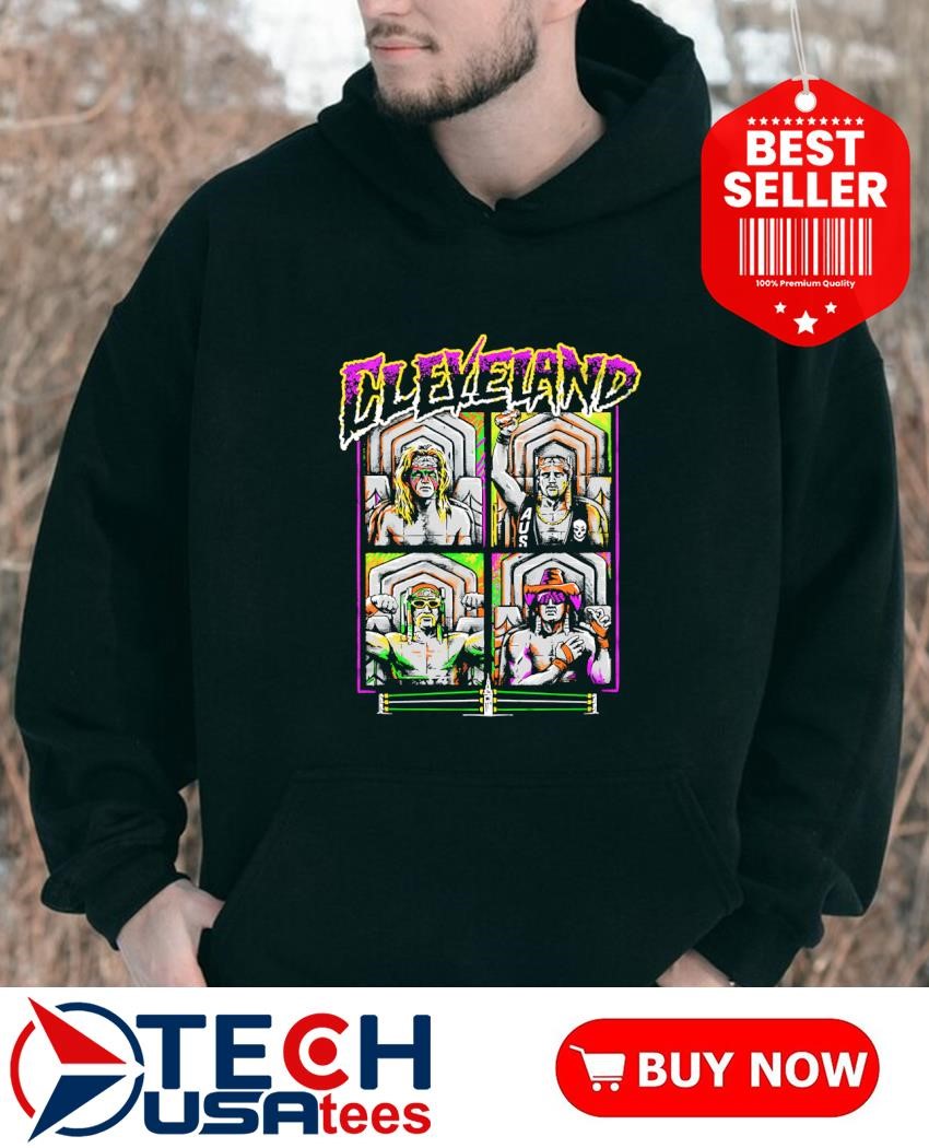 Cleveland Wrestling art hoodie