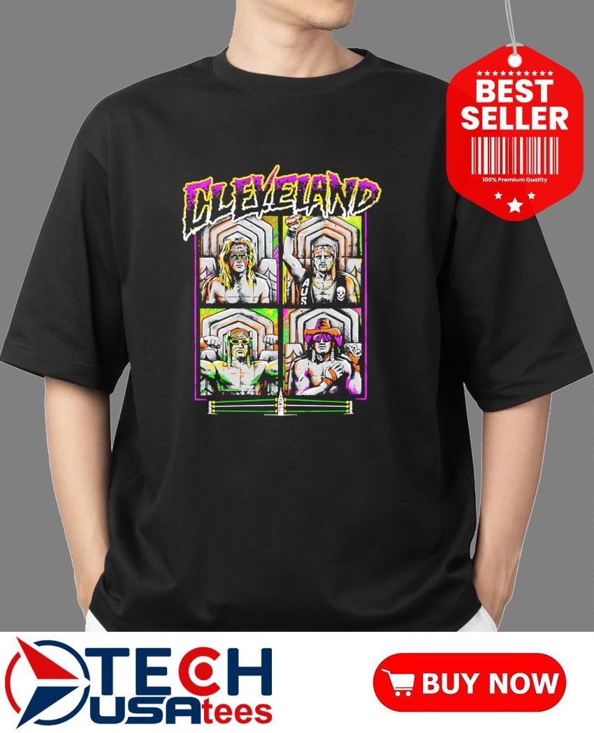 Cleveland Wrestling art t-shirt