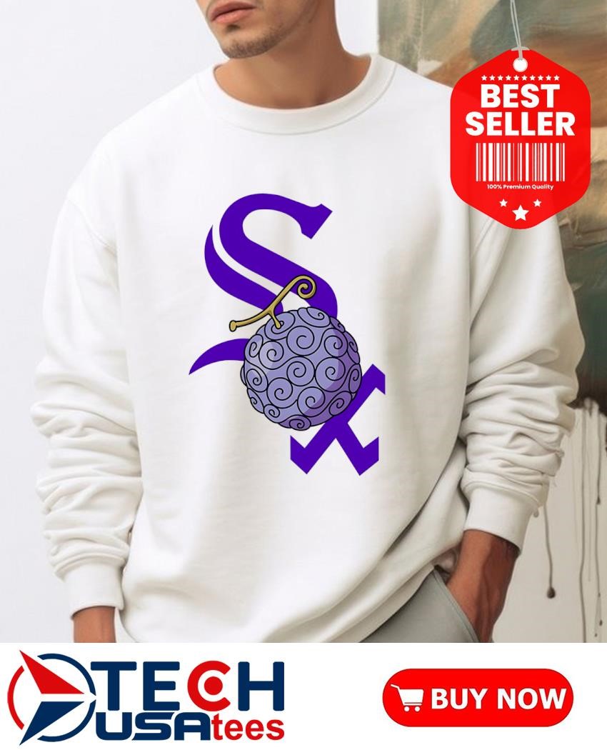 MLB One Piece Gomu Gomu No Mi Chicago White Sox anime shirt