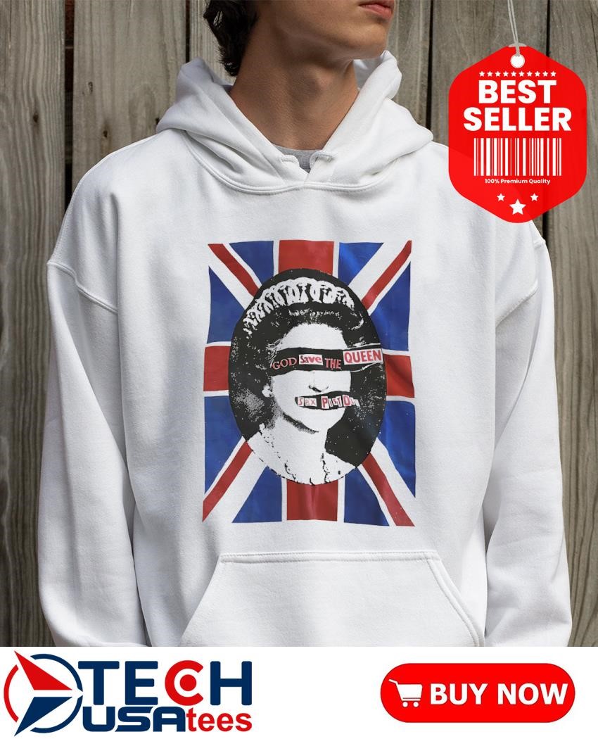 God save the queen sex pistols UK flag shirt, hoodie
