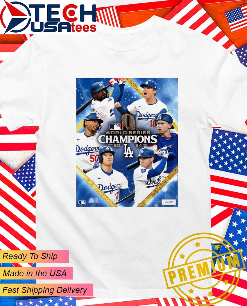 MLB Los Angeles Dodgers are the 2024 World Series Champions shirt 