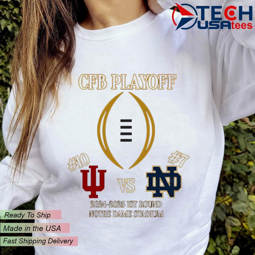 2024 Notre Dame Football The Shirt 2021 Indiana Hoosiers Vs Notre