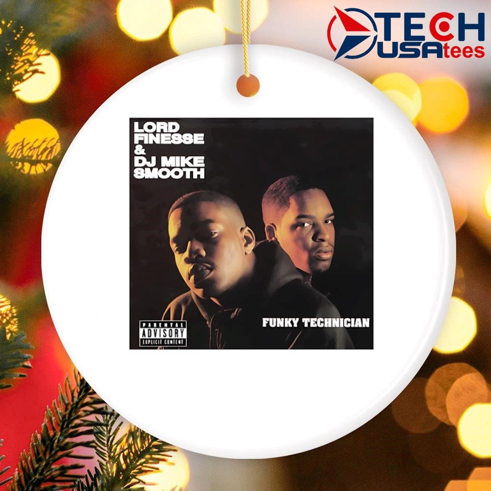 Lord Finesse and DJ Mike Smooth Funky Technician shirt