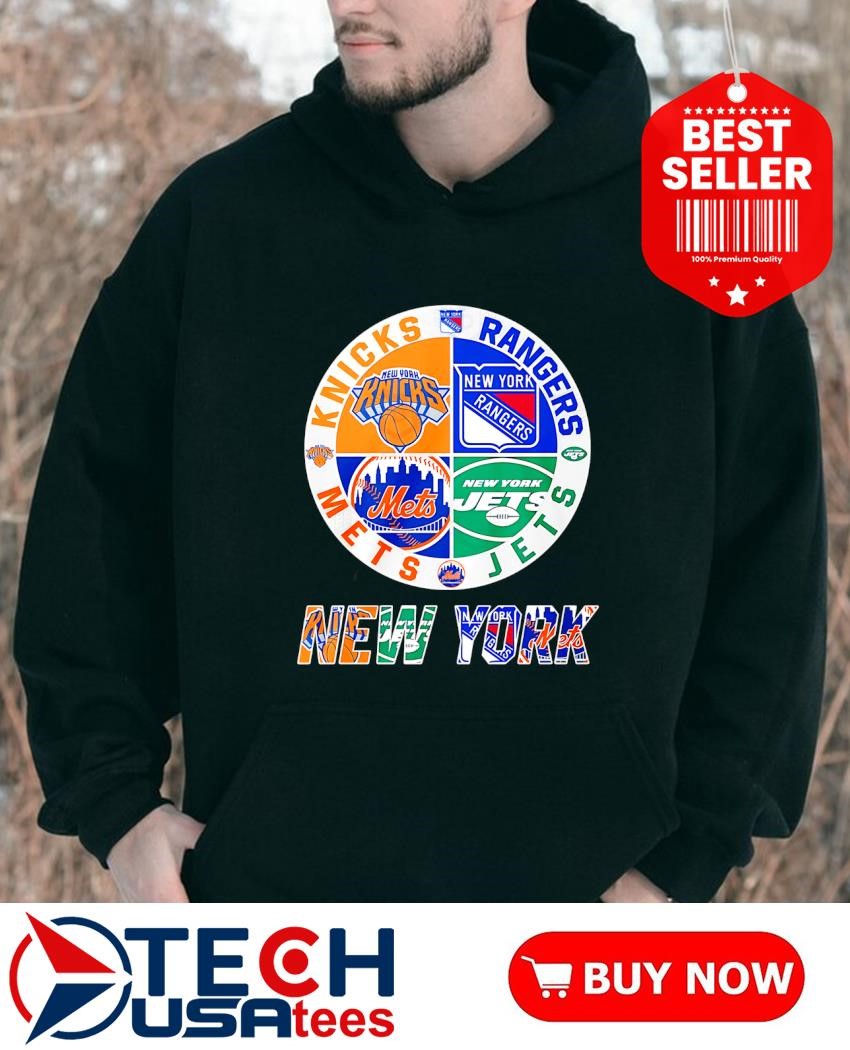 New York City Sports 4 Team Jets X Knicks X Mets X Rangers