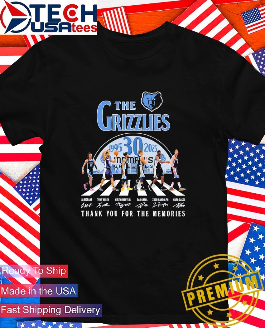 The Memphis Grizzlies Abbey Road 30th anniversary 1995-2025