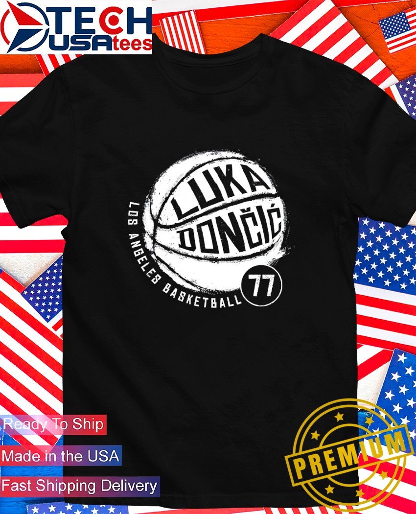 Luka Doncic No. 77 Los Angeles Lakers Basketball shirt