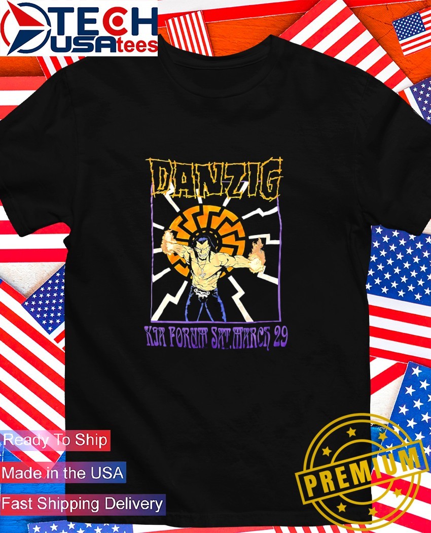 Danzig Kia Forum Inglewood Sat. March 29 shirt, hoodie