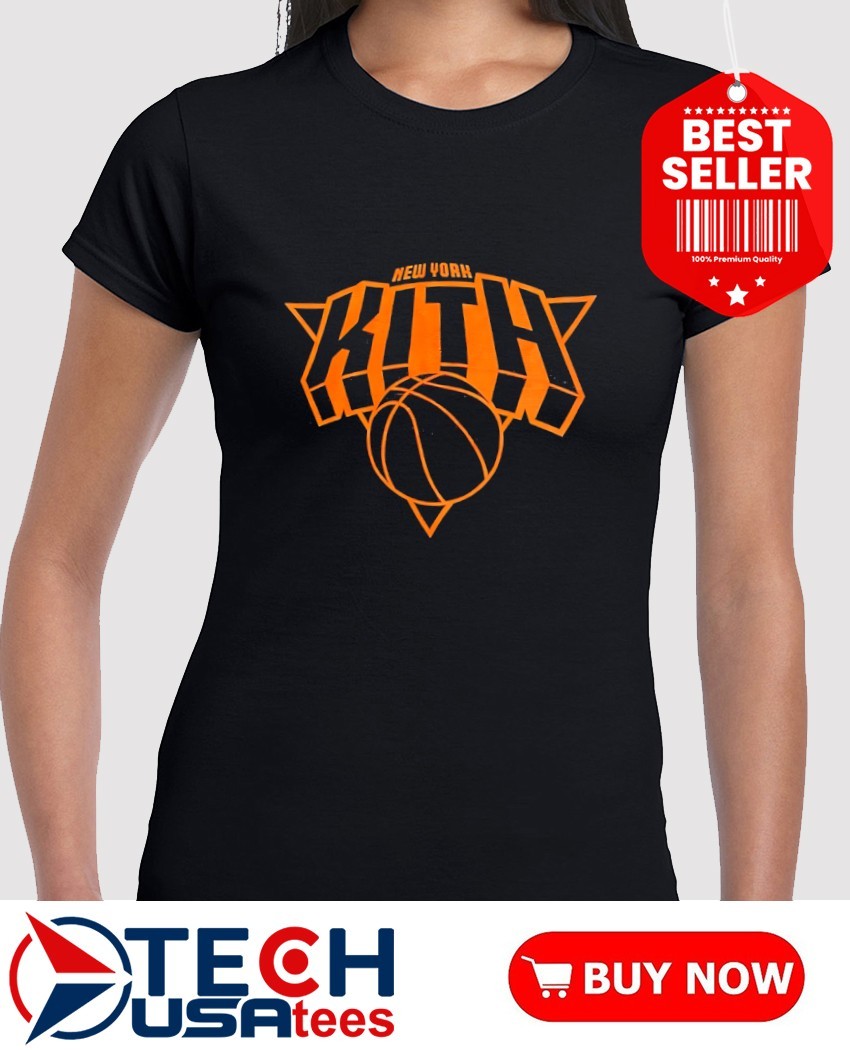 ☆ KITH x New York Knicks Basketball tee コラボTシャツ ☆ KHM032931-001-Front_706c4f58-