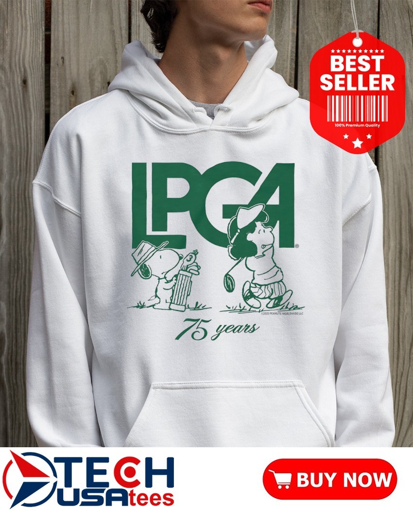 Golf Club Lpga Hoodie For Golf Peanuts X LPGA Lucy Swing Shirt