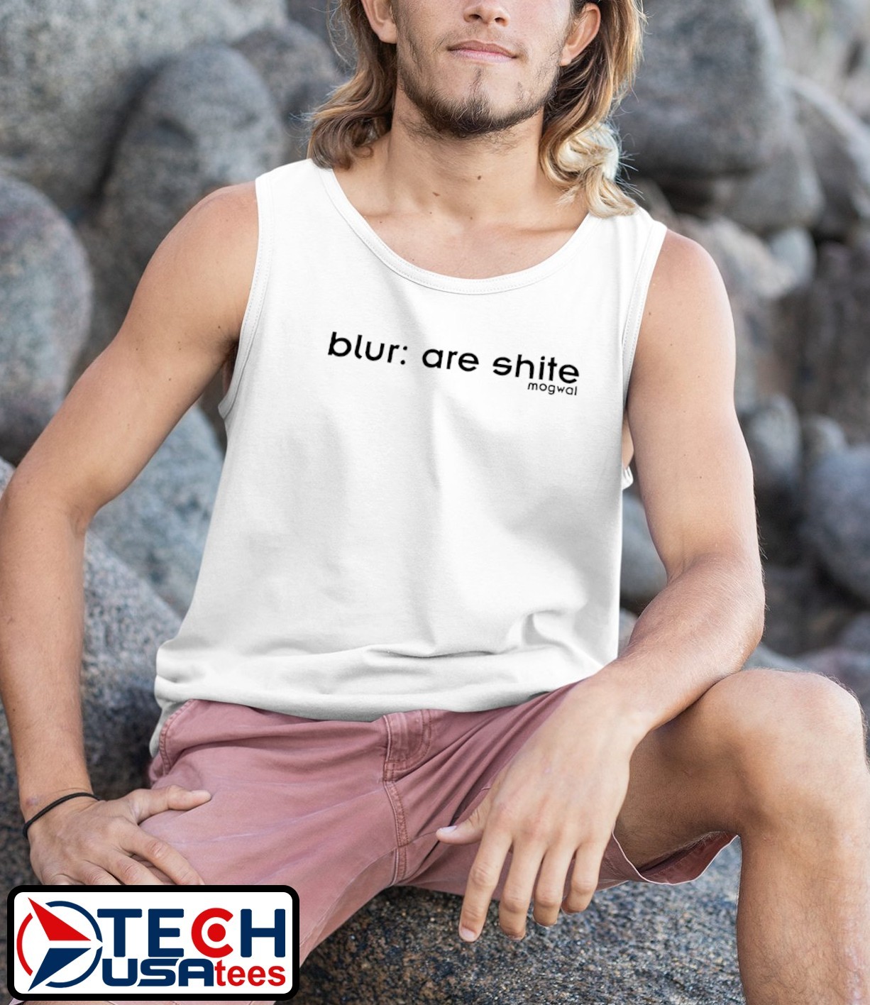 MOGWAI Tシャツ 「blur : are shite」 モグワイ ブラー Mogwai Blur Are Shite 1999 Band Music Britpop Underground T