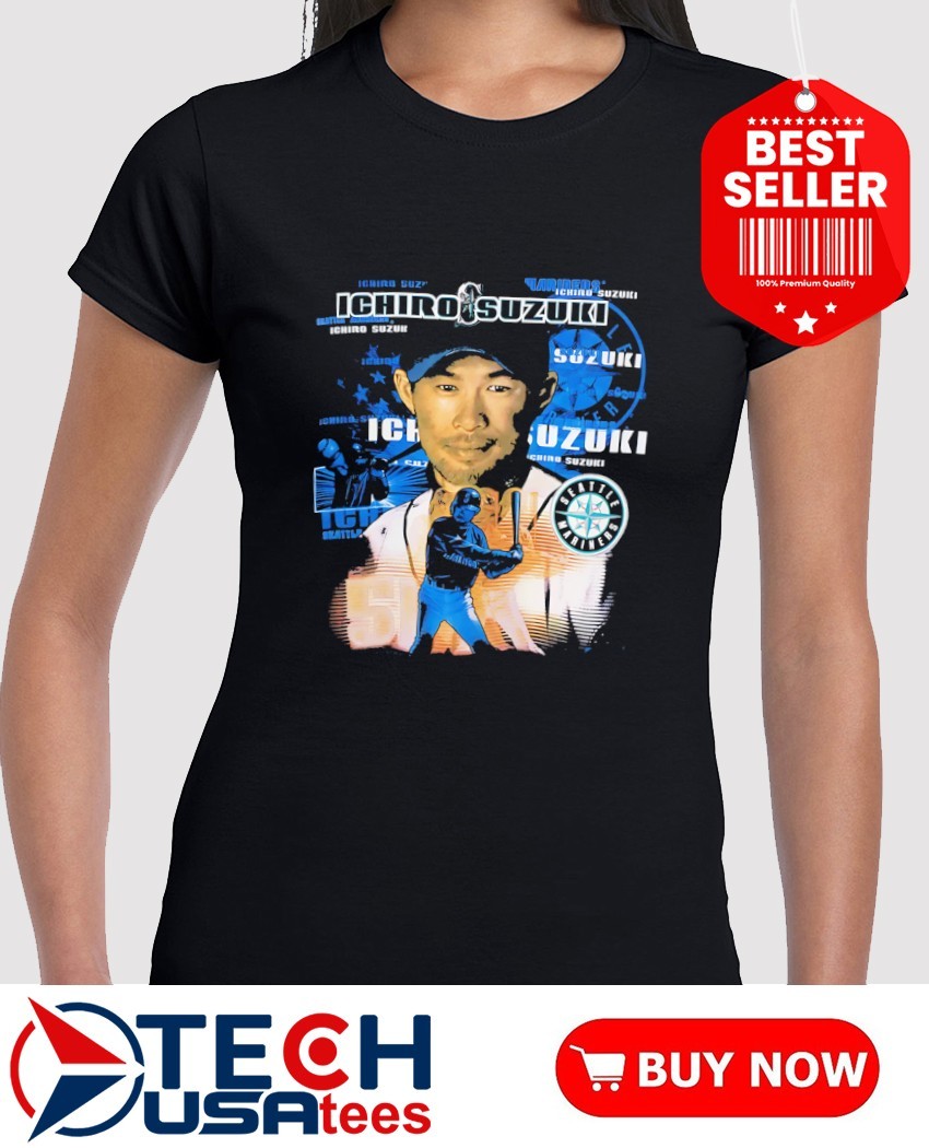 Seattle Mariners Ichiro Tシャツ L　新品未開封 Men's Nike Ichiro Suzuki Seattle Mariners Baseball Hall of