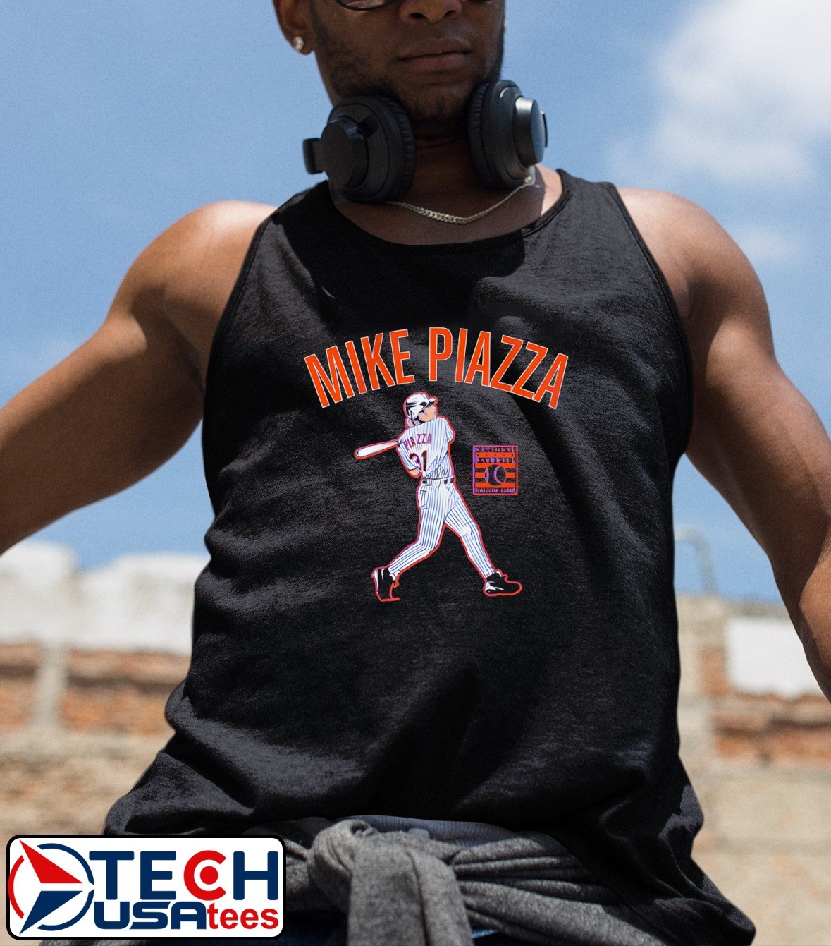 応援グッズ Mets PIAZZA Youth New York Mets Mike Piazza Mitchell & Ness Black