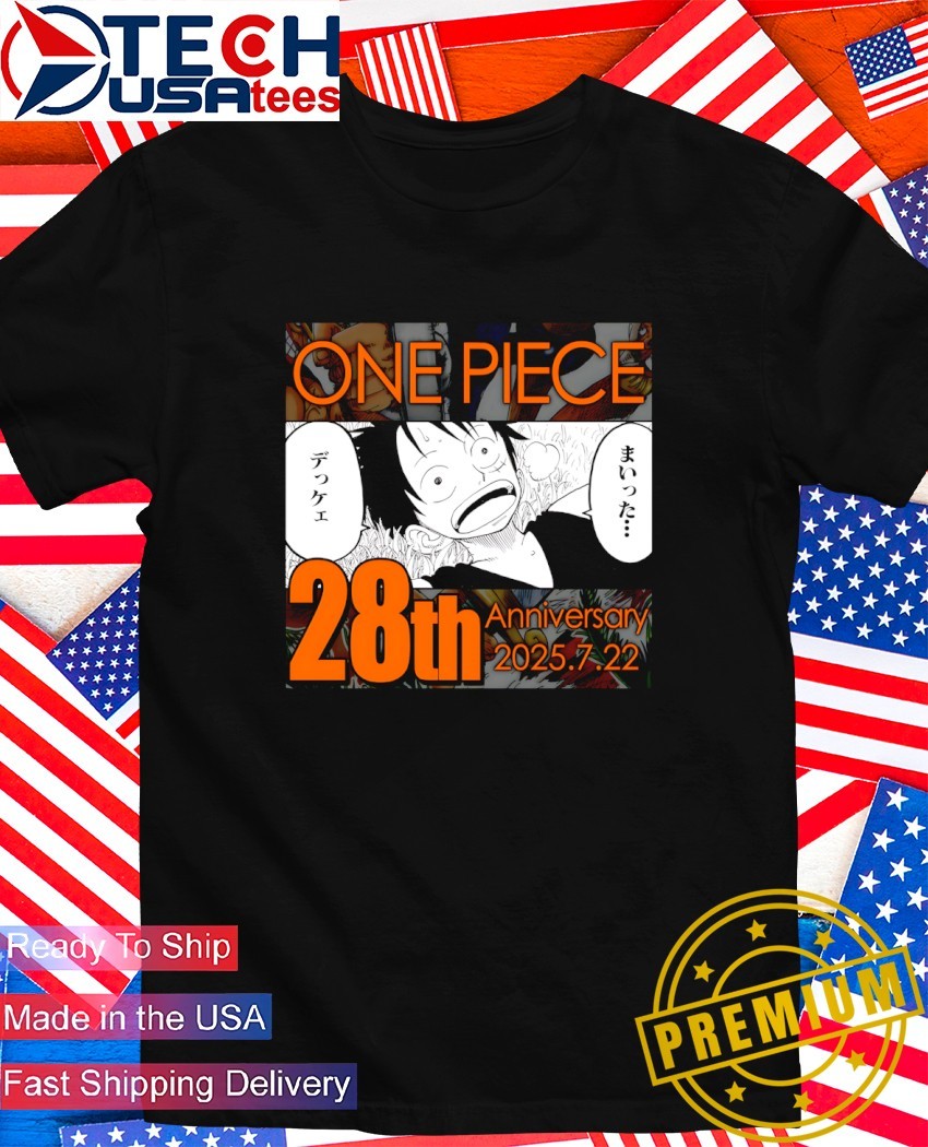 MANOF／2025 LAYER SHIRT ONE PIECE One Piece 28th Anniversary 2025.7.22 shirt, hoodie, sweater
