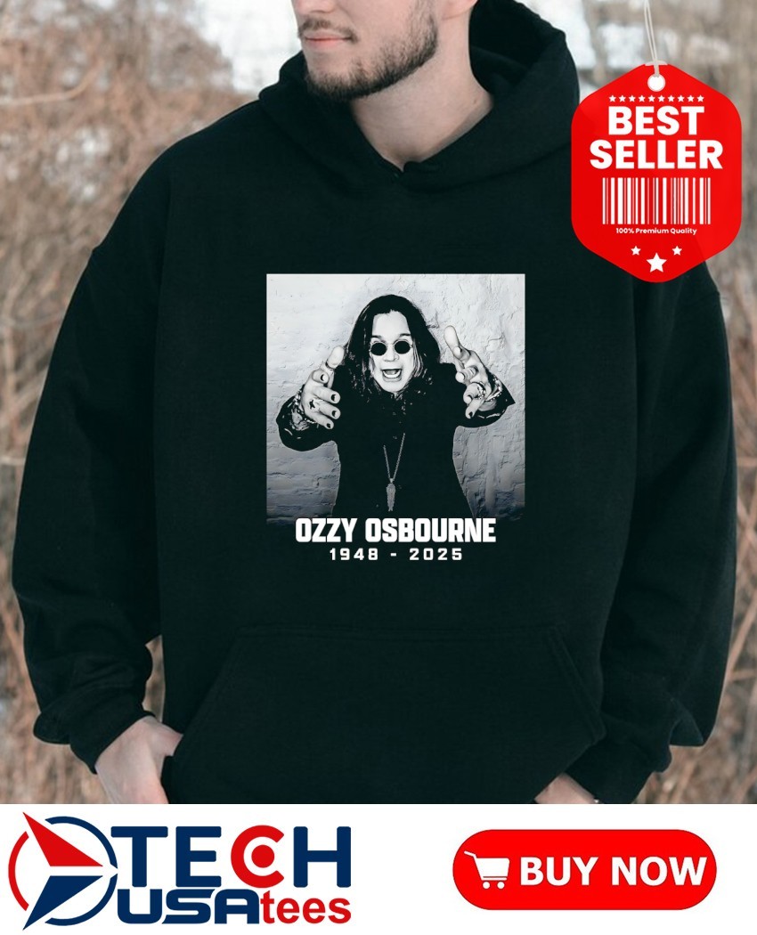 Ozzy Osbourne 1948-2025 thank you for the memories shirt