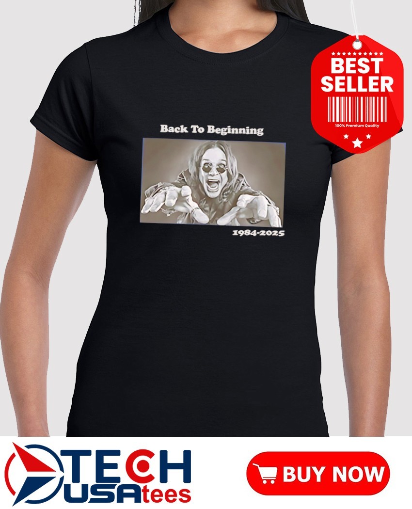 Ozzy Osbourne back to beginning 1948-2025 shirt, hoodie