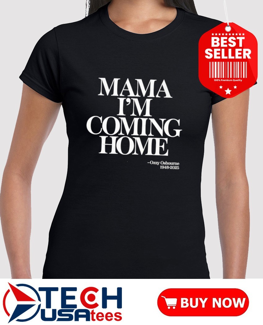 Ozzy Osbourne mama I'm coming home 1948-2025 shirt, hoodie