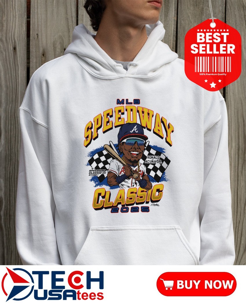 Ronald Acuña Jr. Atlanta Braves 2025 MLB Speedway Classic