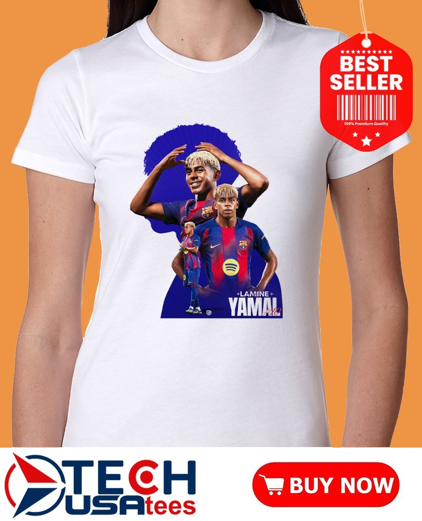 Lamine Yamal #10 Barcelona silhouette shirt, hoodie, sweater