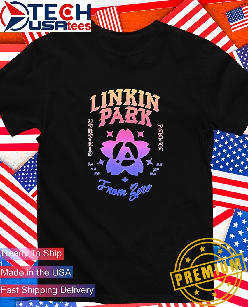 Linkin Park Tシャツ　Peace and after コラボ Linkin Park x Peace And After Japan Suzaku T-Shirt - Blaxteeco